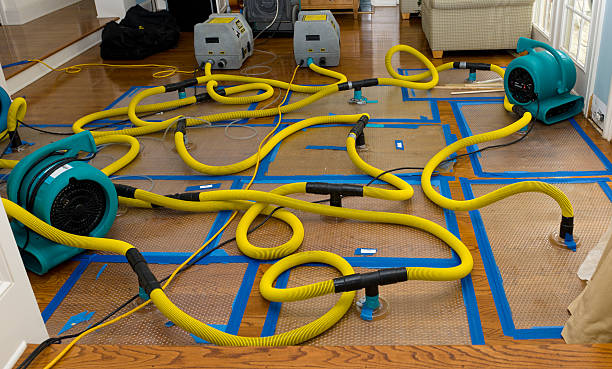 Professional Crawl Space Water Removal technician working in Newmarket, NH